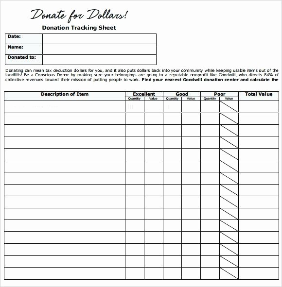 How to Track Charitable Donations Lovely C 3 Donation Receipt Template Charitable form Re Non