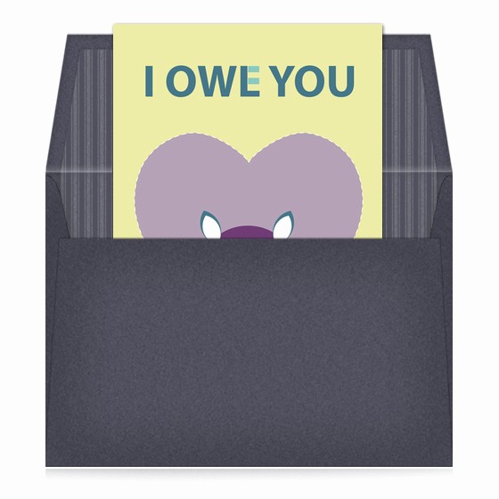 I Owe You Certificate Template Elegant I Owe You Invitations &amp; Cards On Pingg