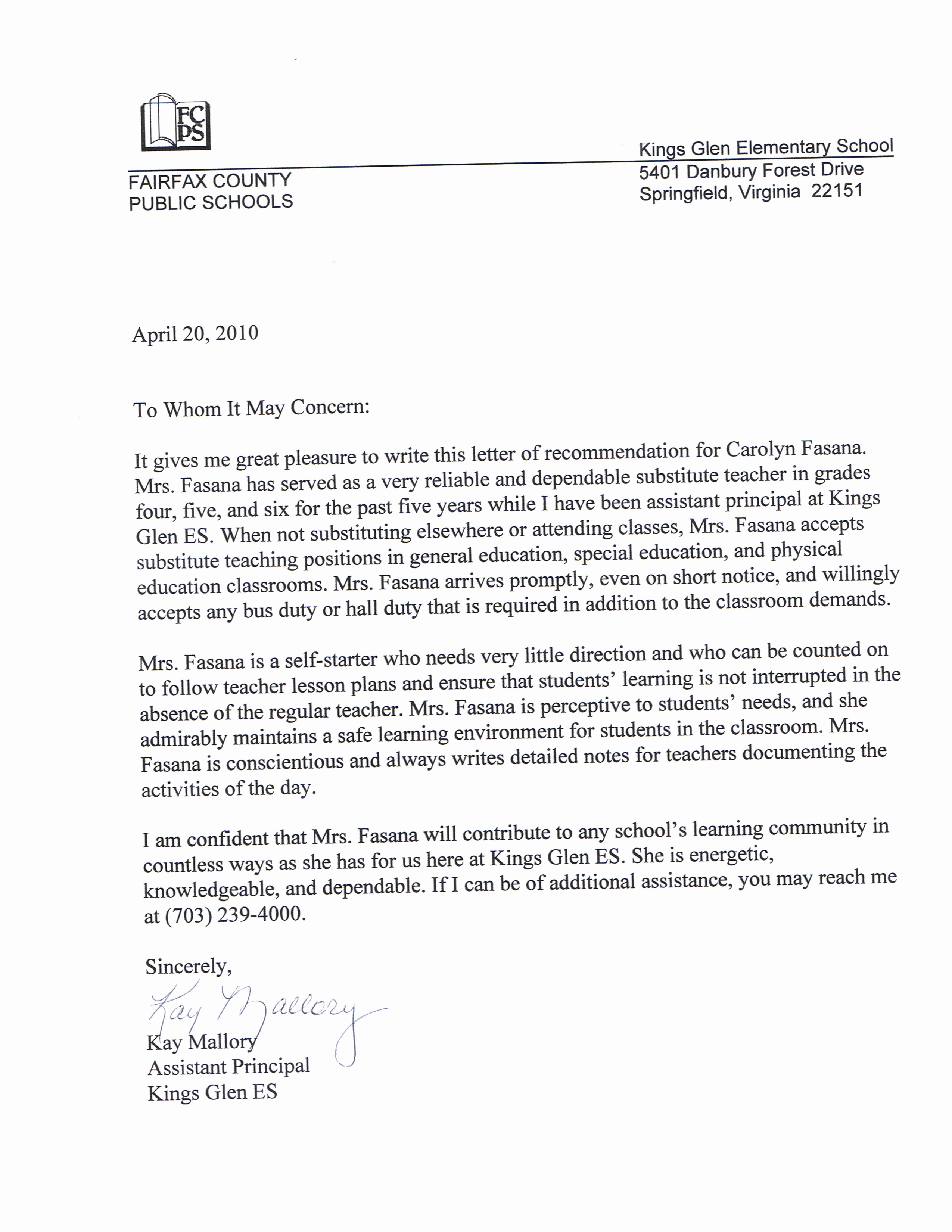 Images Of Letters Of Recommendation New Sample Re Mendation Letter for National Honor society