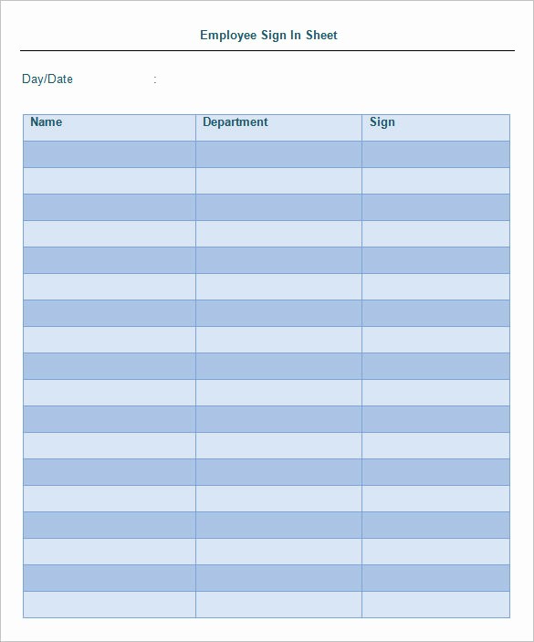 Images Of Sign In Sheets New 75 Sign In Sheet Templates Doc Pdf