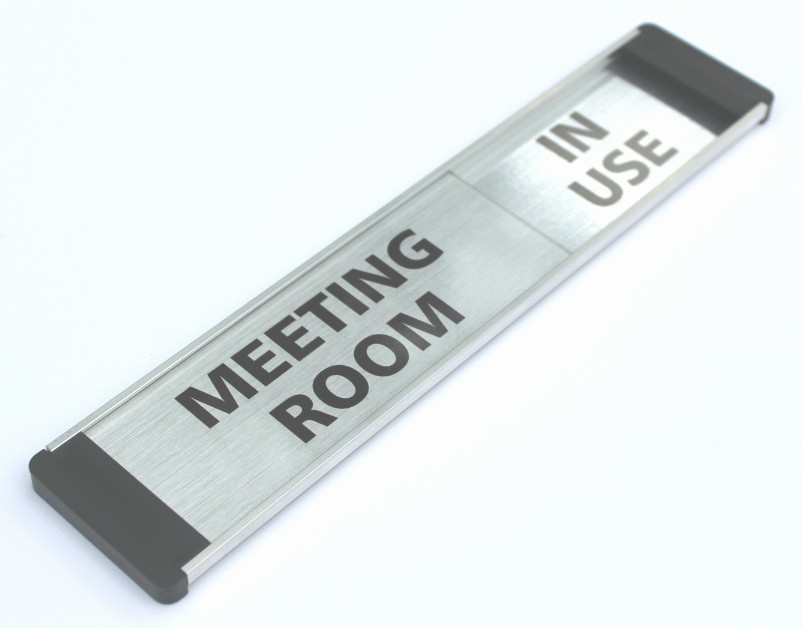 In A Meeting Door Sign Elegant Custom Meeting Room Sign