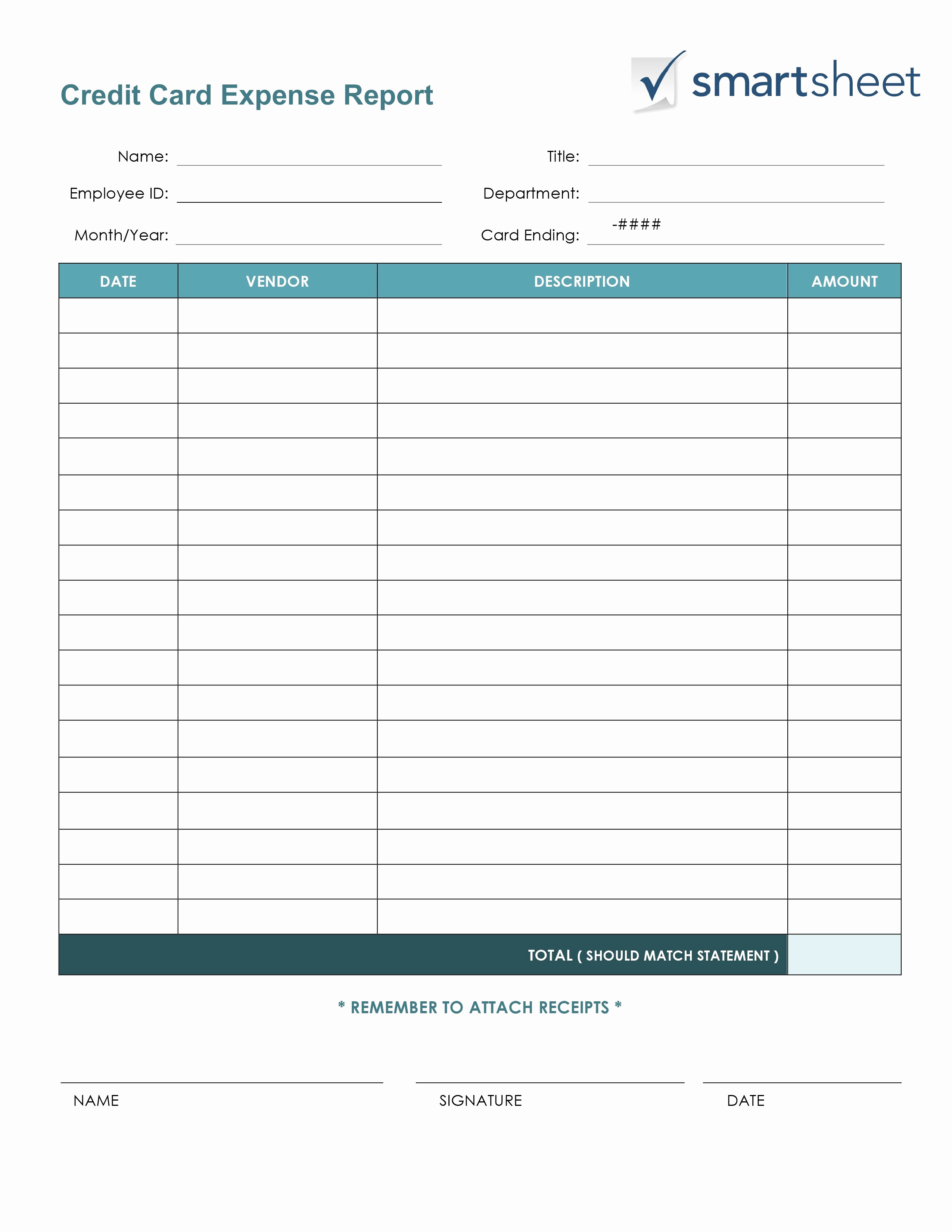 Income and Expense Report Template Unique Free Expense Report Templates Smartsheet