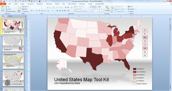Interactive Map Of Usa Powerpoint Elegant Best Editable Usa Map Designs for Microsoft Powerpoint