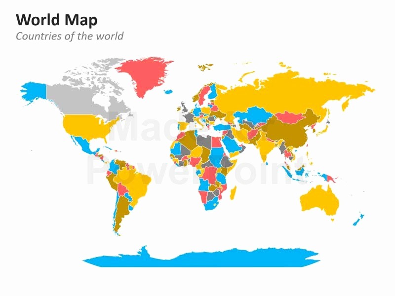 Interactive Us Maps for Powerpoint Awesome World Map Editable Powerpoint Maps