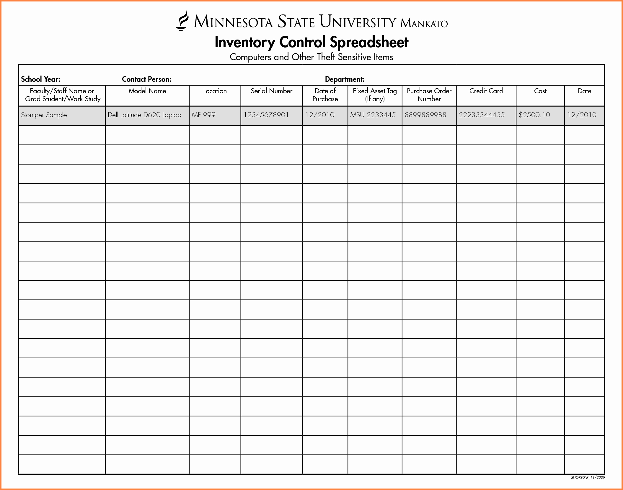 Inventory Control Spreadsheet Template Free Awesome 5 Spreadsheet Inventory Template