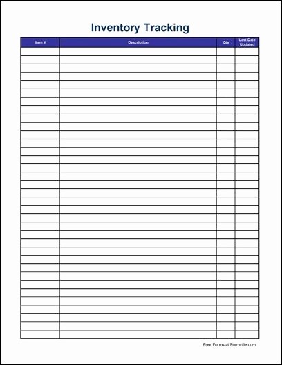 Inventory Control Spreadsheet Template Free New Free Printable Inventory Sheets