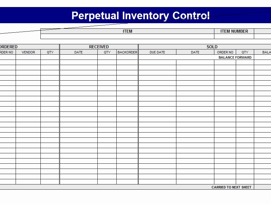 Inventory Control Spreadsheet Template Free New Inventory Template