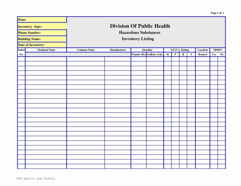 Inventory Count Sheet Template Free Beautiful Printable Inventory Spreadsheet and Plan Template