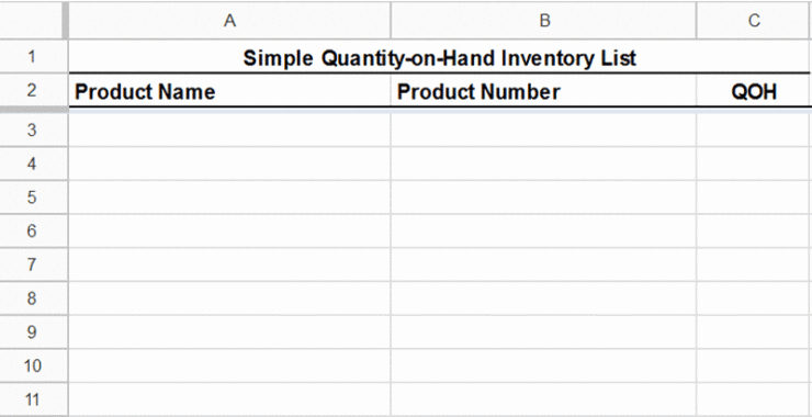 Inventory Count Sheet Template Free Best Of Free Inventory Template How to Track and Count Physical