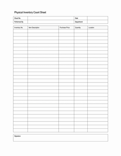 Inventory Count Sheet Template Free Elegant Inventory Sheet Dc Design