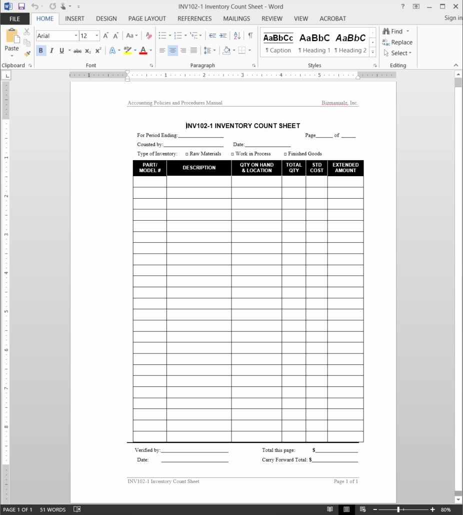 Inventory Count Sheet Template Free Unique 3 Excel Inventory Count Sheet Templates Excel Xlts