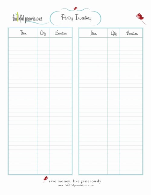 Inventory List Template Free Download Unique Free Download Pantry Inventory List Template Faithful