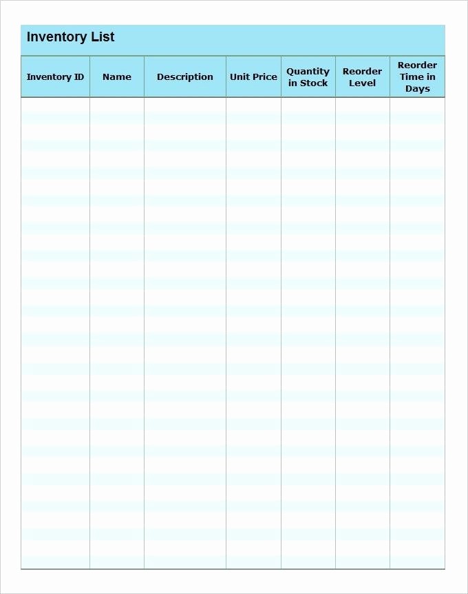 Inventory Log Sheet Excel Template Best Of Inventory Log Sheet Excel Template Free Download
