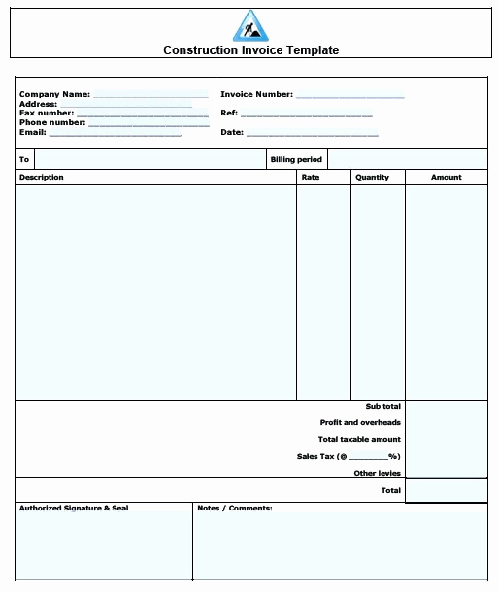 Invoice Bill format In Excel Best Of Template Mercial Invoice Excel Template