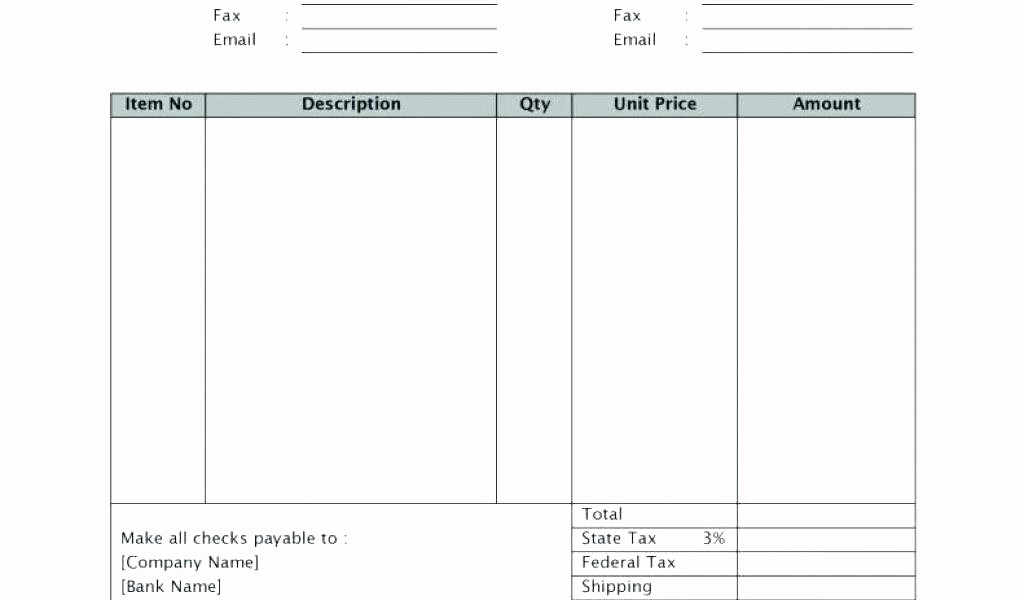 Invoice for Work Done Template Awesome Invoice for Work Done Template
