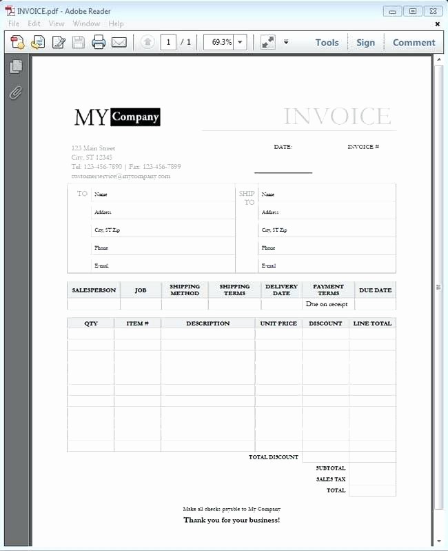 Invoice for Work Done Template Unique Invoice Template Free Word Excel format Download Receipt