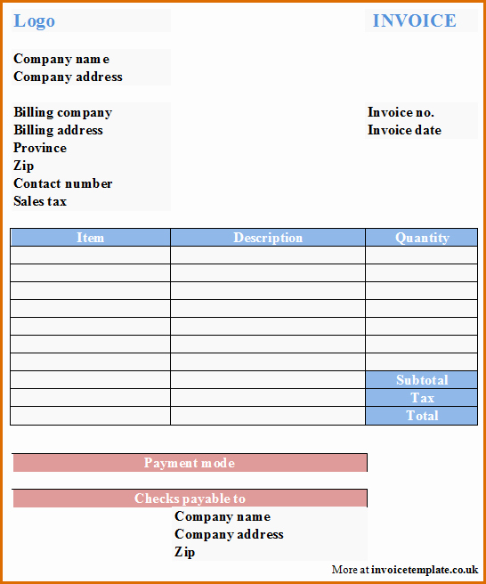 Invoice Template for Microsoft Word New 15 Microsoft Office Invoice Template