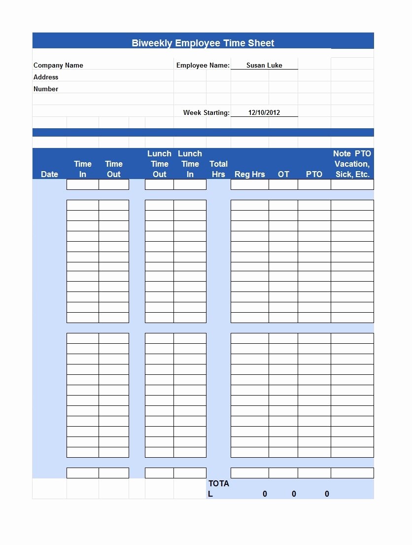 Is Time Sheet One Word Elegant 40 Free Timesheet Time Card Templates Template Lab