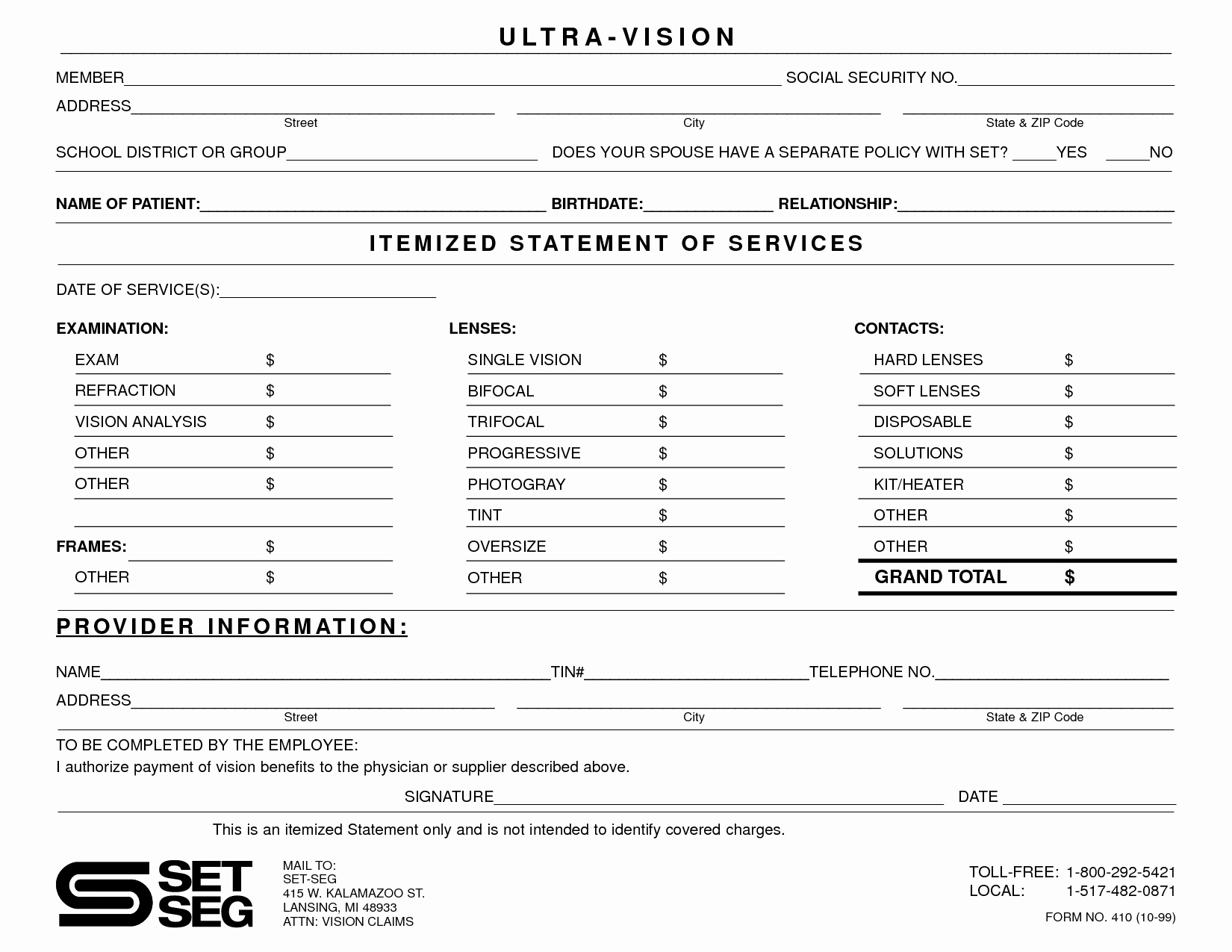 Itemized Bill Template Microsoft Word New Best S Of Itemized Invoice Template Itemized