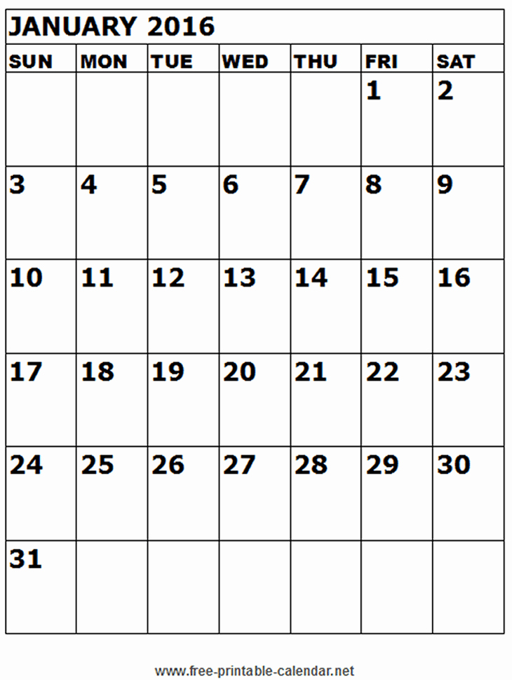 January 2016 Calendar Template Word Awesome January 2016 Calendar Printable Pdf Word Excel Clipart Kid