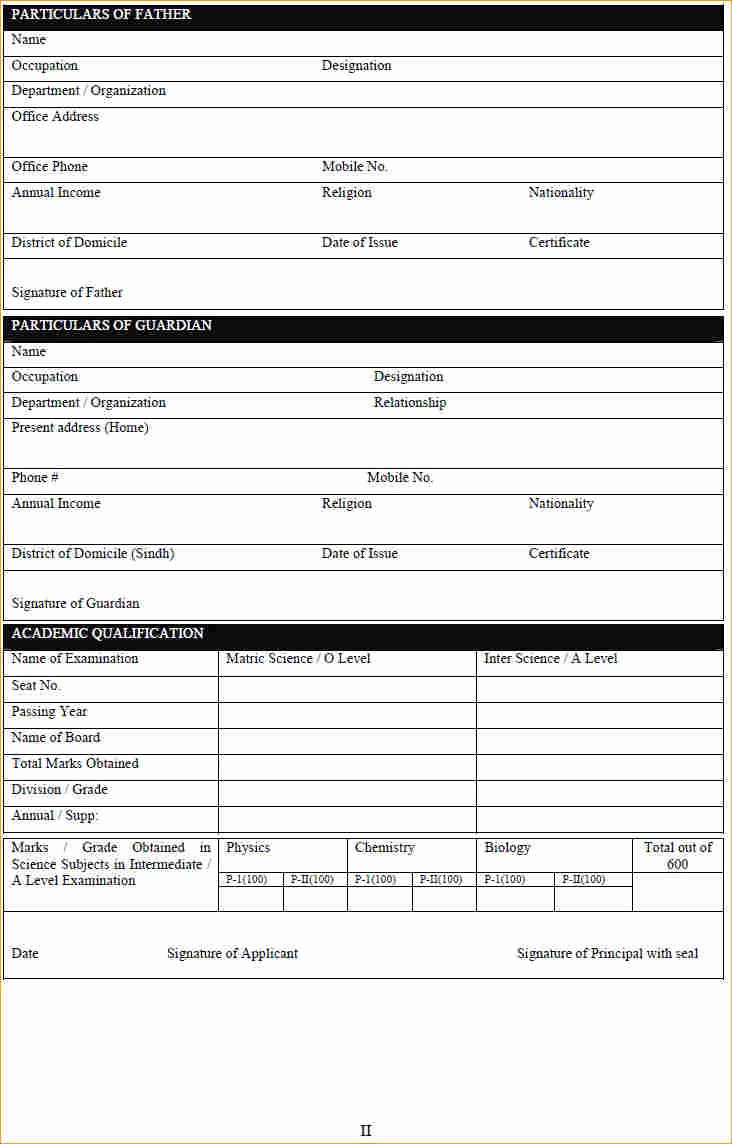 Job Application form Sample format Best Of A Job Application Example Business Proposal Templated