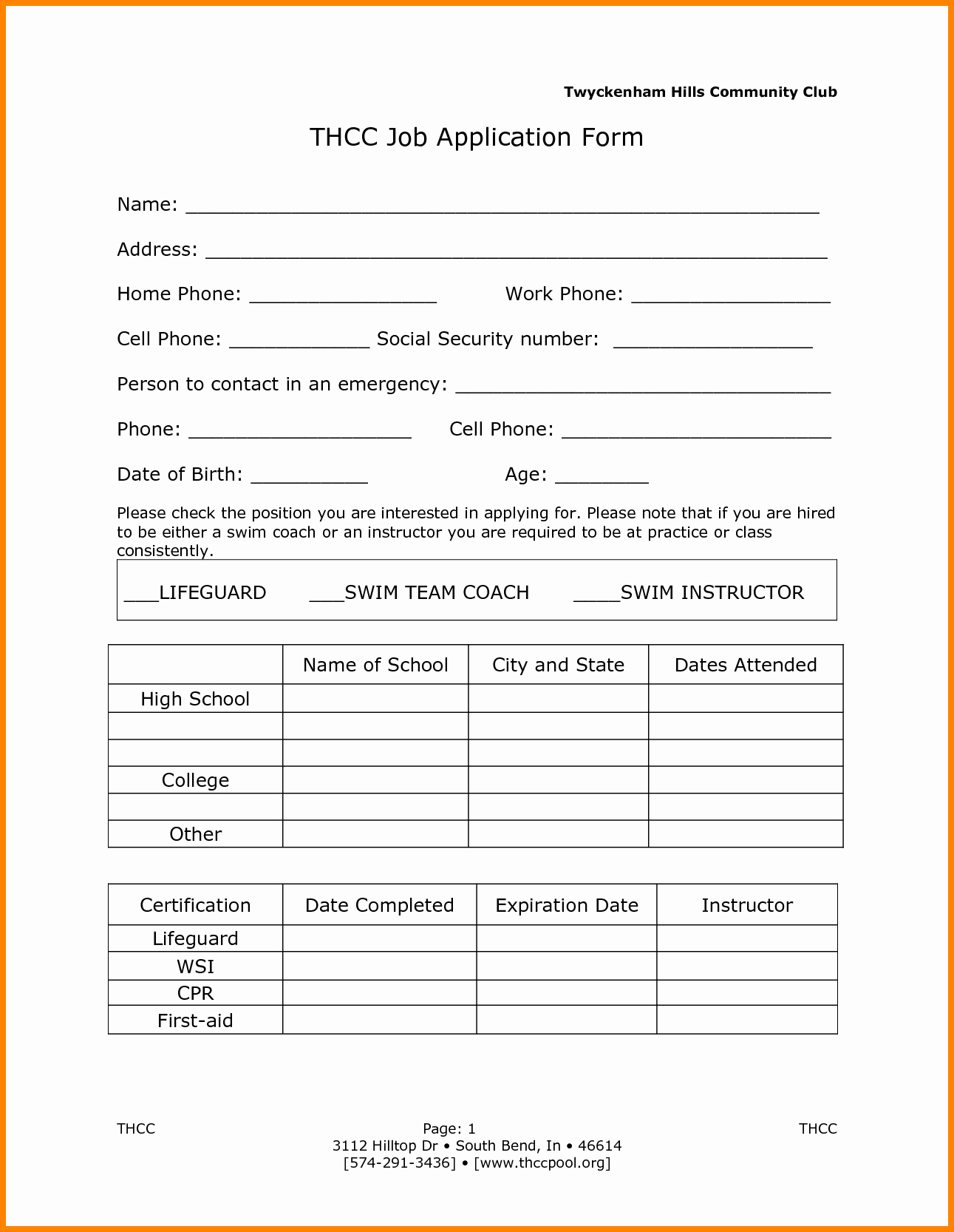 Job Application form Sample format Inspirational 13 Job Application form Sample