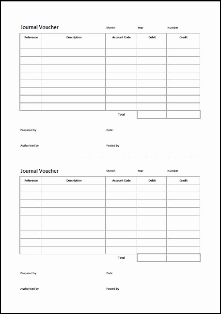 Journal Entry Template for Excel Fresh Journal Voucher Template Double Entry Bookkeeping
