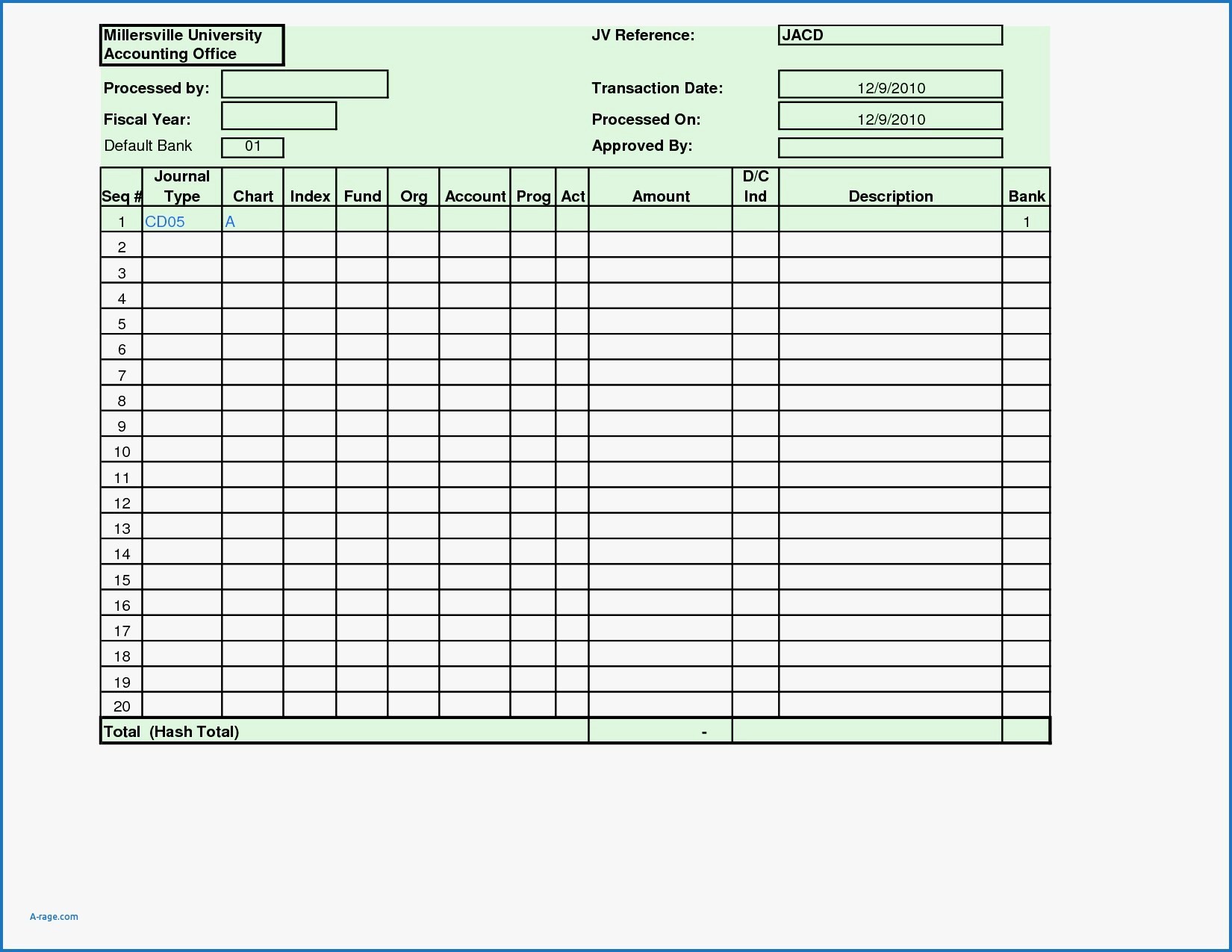Journal Entry Template for Excel New Free Journal Entry Template Excel – thedl