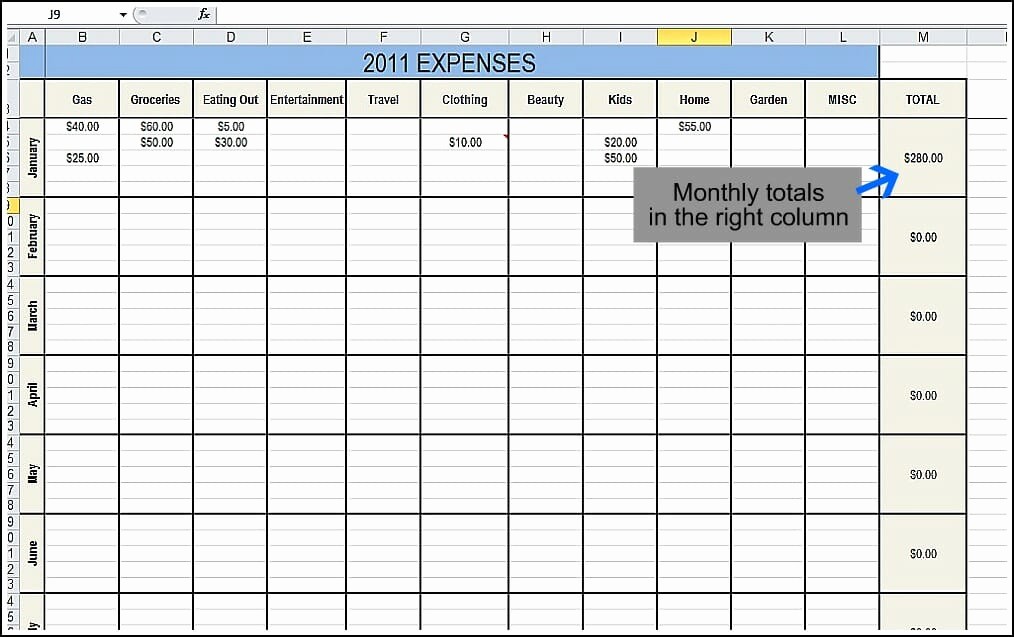 Keep Track Of Finances Excel Awesome Track Your Finances andrea Dekker