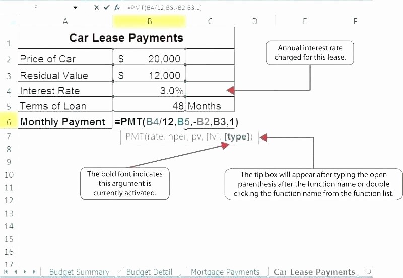 Lease Payment Calculator Excel Template Elegant Amortization Table Extra Payments