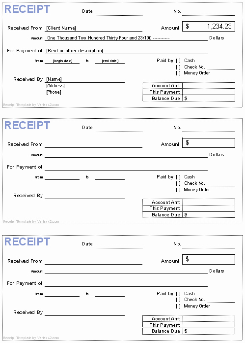 Legal Receipt for Cash Payment Lovely Free Receipt Template