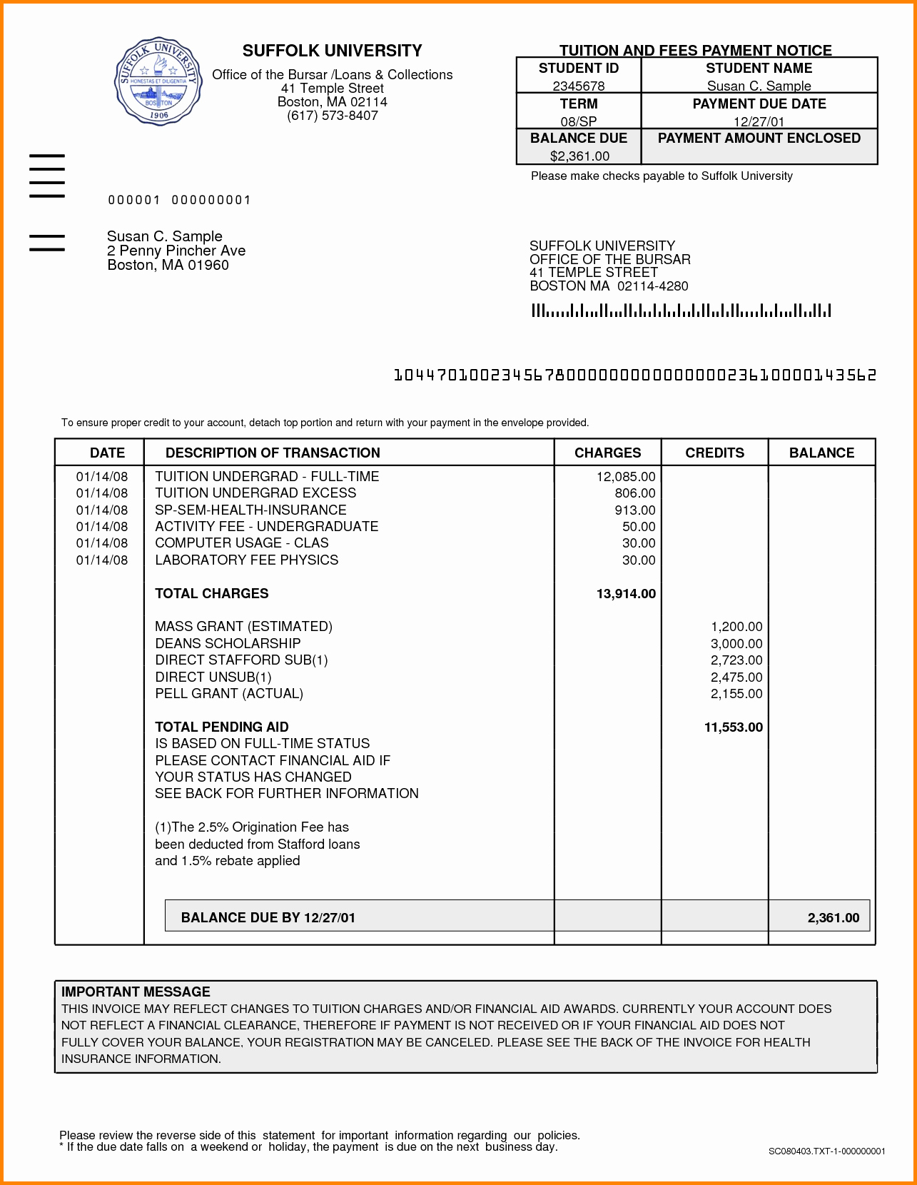 Legal Services Invoice Template Excel Lovely 8 School Fee Bill format