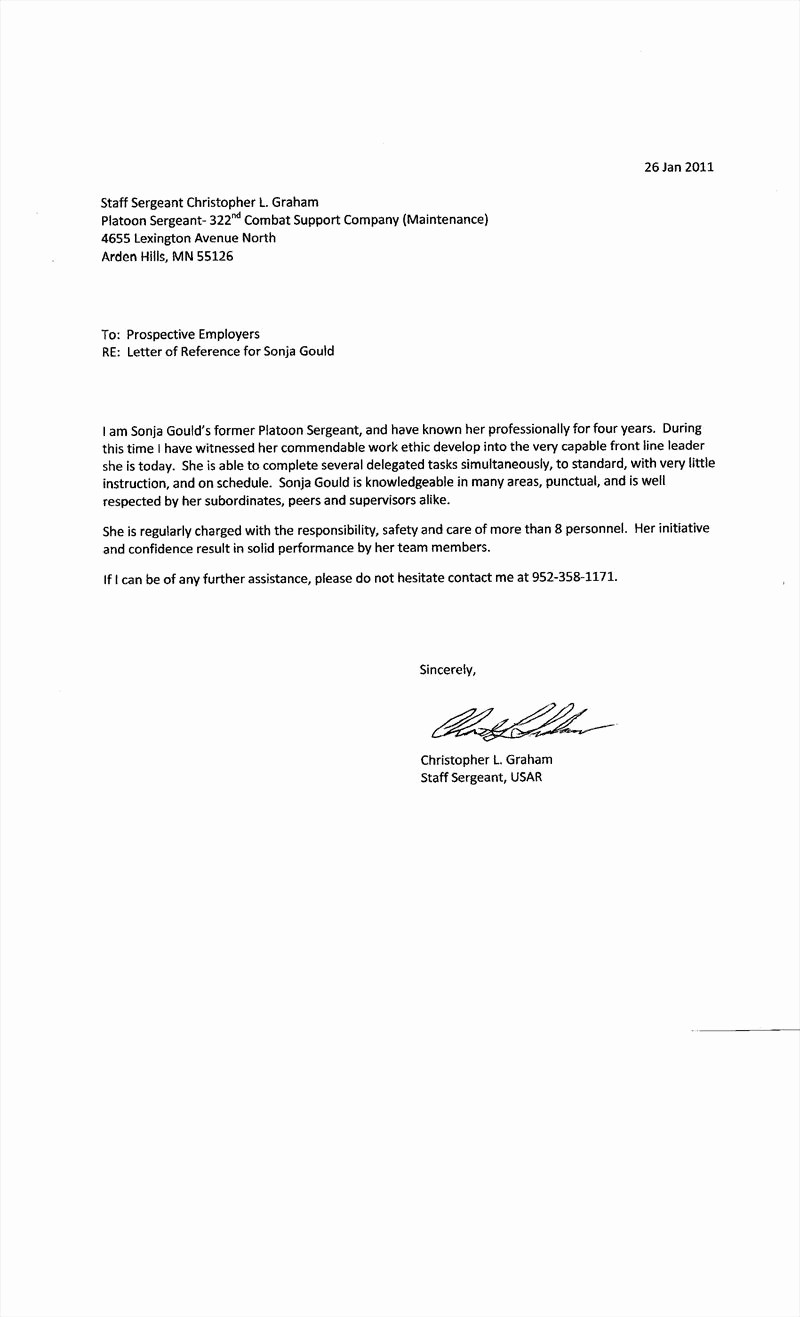 Letter Of Recommendation Letter Example Awesome Letter Of Re Mendation 16lor0012