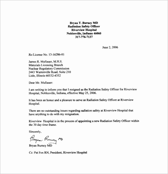 Letter Of Resignation Template Download Fresh 22 Resignation Letter Examples Pdf Doc