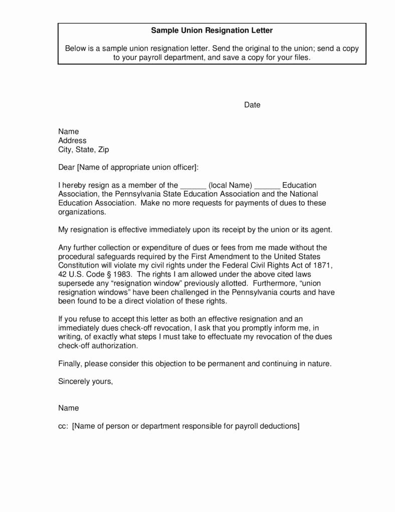 Letter Of Resignation Template Download New How to Resign Through Email