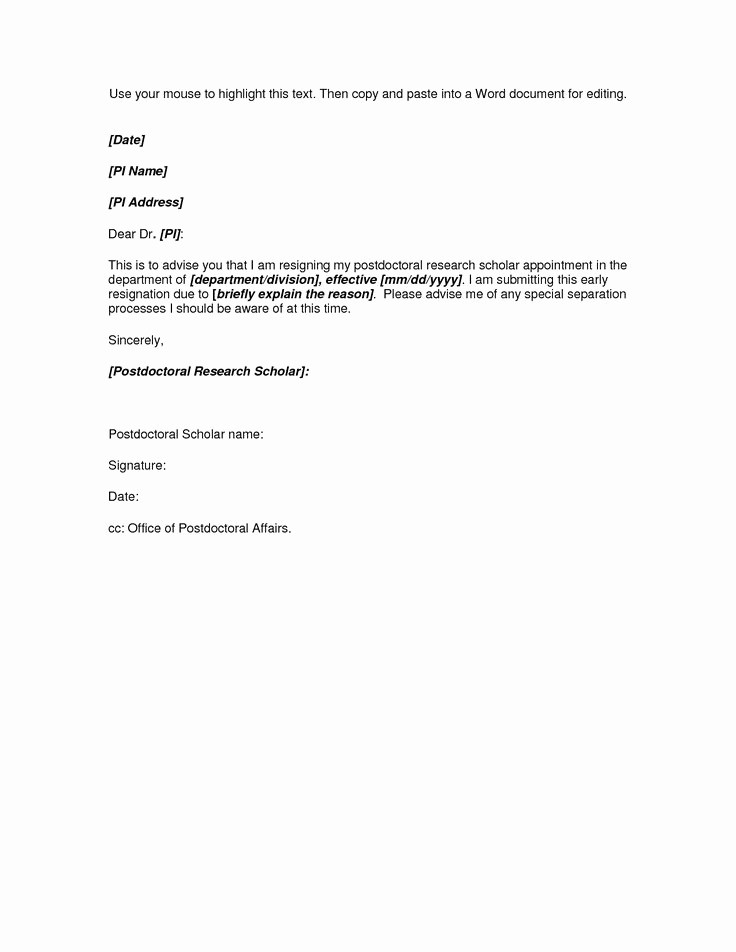 Letter Of Resignation Template Microsoft Beautiful 25 Best Ideas About Resignation Letter format On