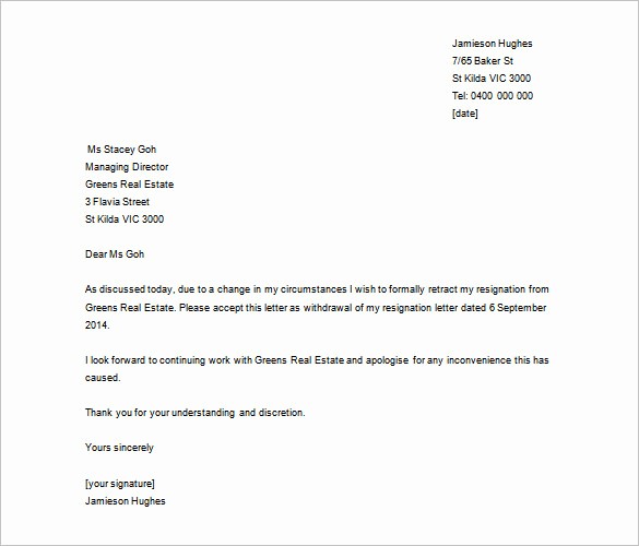 Letter Of Resignation Template Microsoft Inspirational Resignation Letter Template 17 Free Word Pdf format