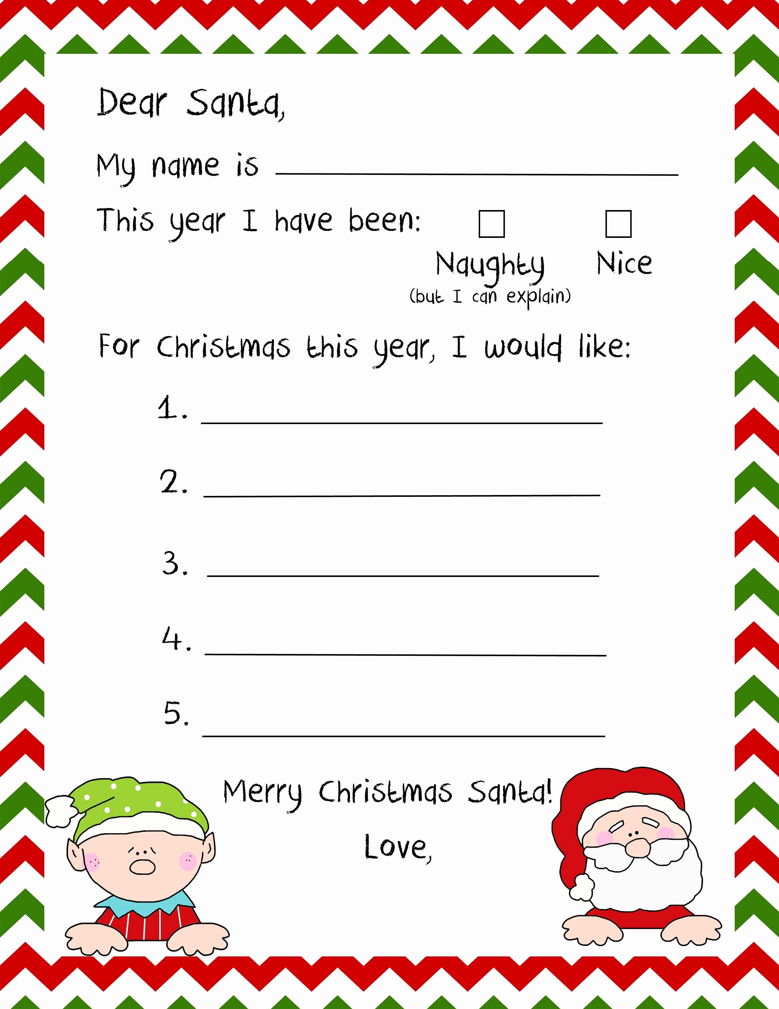 Letter to Santa Claus Templates Awesome 20 Letters to Santa and Printable Envelopes – Christmas