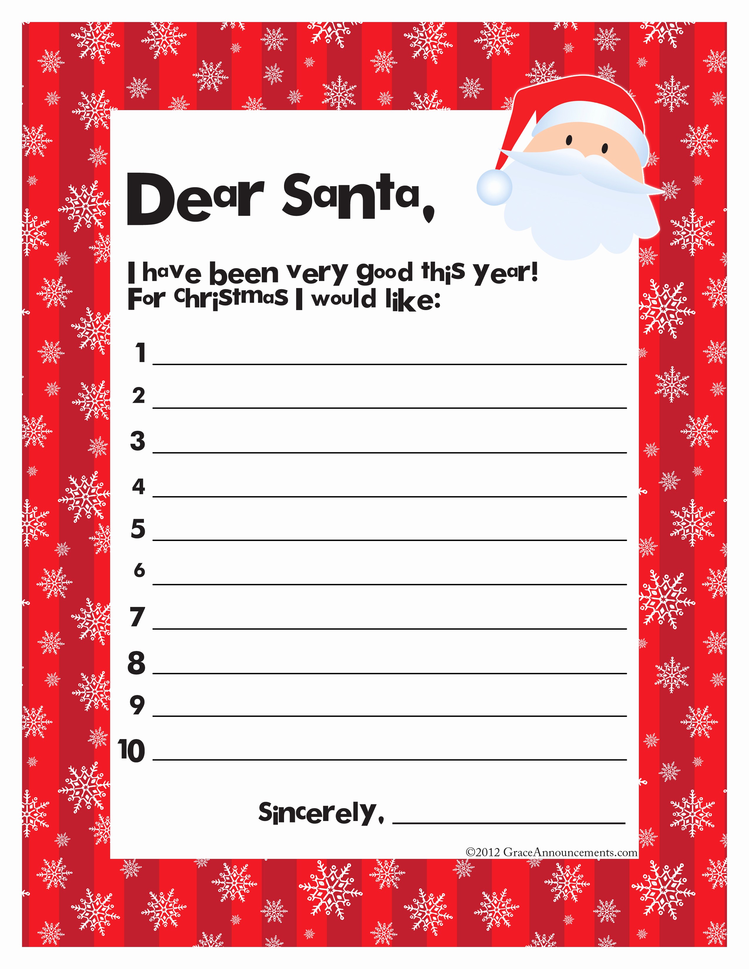 Letter to Santa Claus Templates New Santa Claus Letter Template