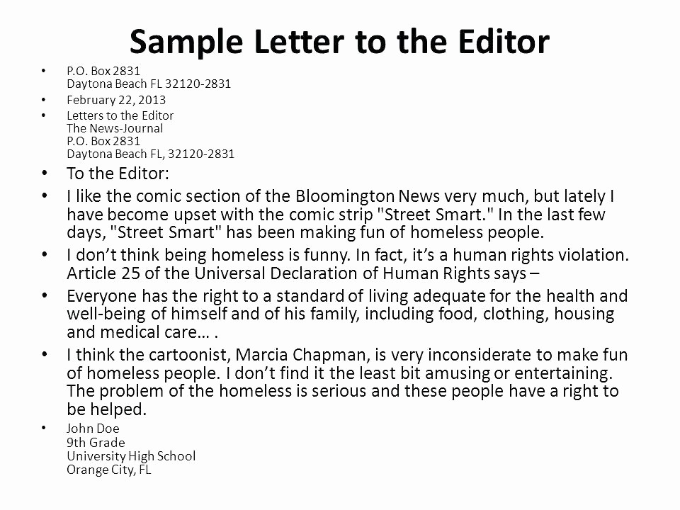 Letter to the Editor Templates Fresh Letter to the Editor Template Cover Letter to the