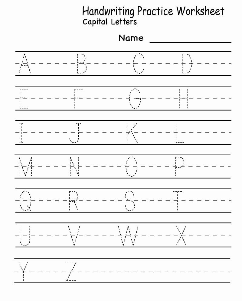 Lined Sheets for Handwriting Practice Fresh Free Handwriting Worksheets for Kids