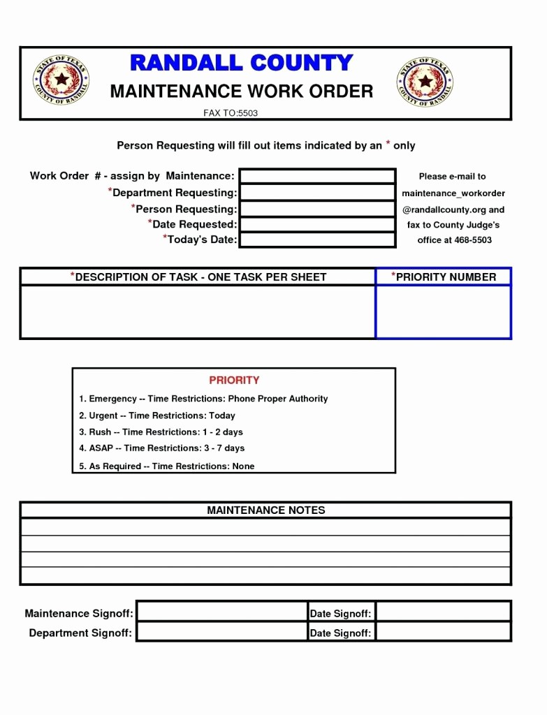 Maintenance Work order Template Excel Luxury Maintenance Work order Template Excel Blogihrvati