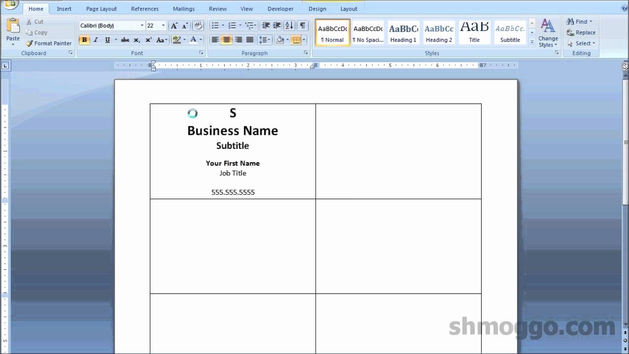 Make A Card In Word Beautiful Printing Business Cards In Word