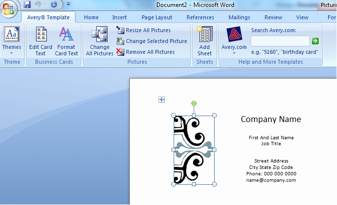Make A Card In Word Elegant How to Make Business Cards In Word