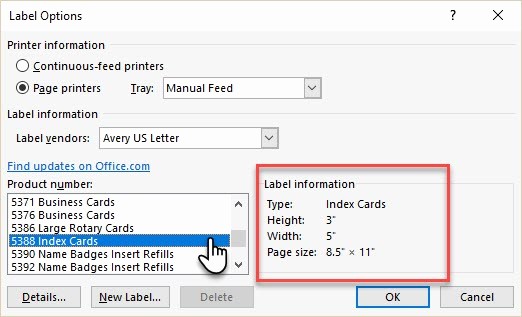 Make A Card In Word Elegant How to Make Index Cards In Microsoft Word 2016