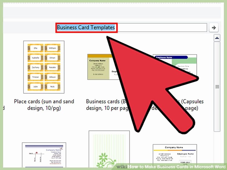 Make A Card In Word Fresh How to Make Business Cards In Microsoft Word with