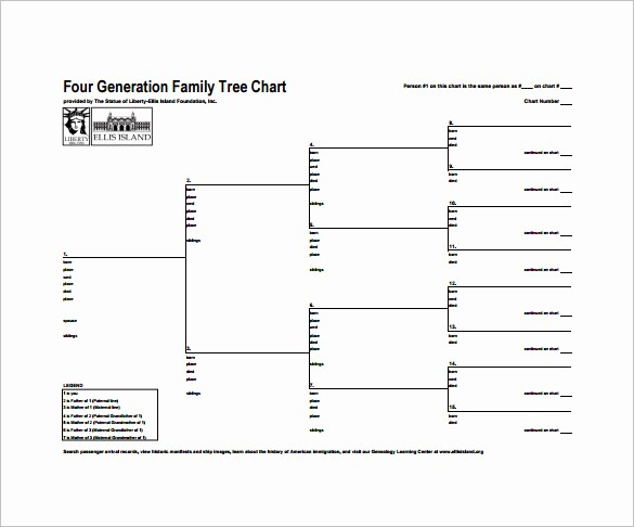 Make A Family Tree Chart Beautiful 8 Family Tree Chart Template Free Word Excel Pdf