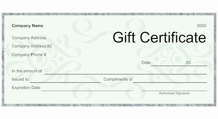 Make A Gift Certificate Free Elegant 9 Best Of Make Your Own Gift Certificates Free