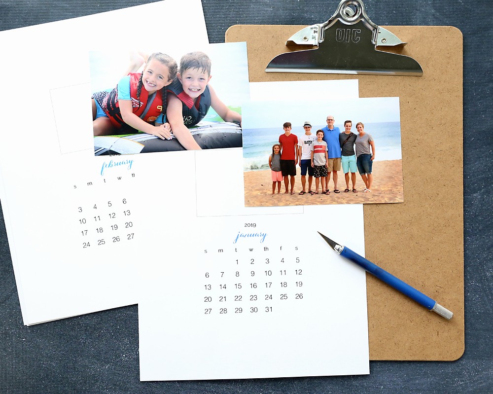 Make A Photo Calendar Free Elegant Make Your Own Personalized Calendar Free Printable 2019