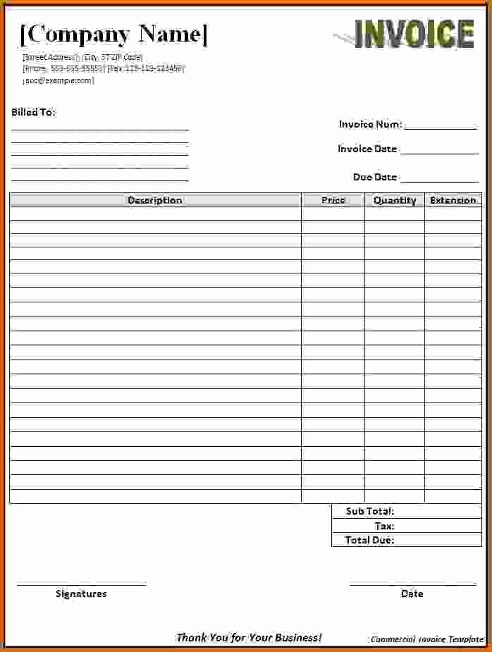Make An Invoice On Word Luxury 11 How to Make A Sales Invoice